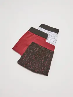 شورت باکسر مردانه مشکی السی وایکیکی
