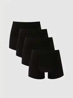 شورت باکسر مردانه مشکی السی وایکیکی