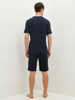 ست لباس راحتی مردانه سرمه ای السی وایکیکی