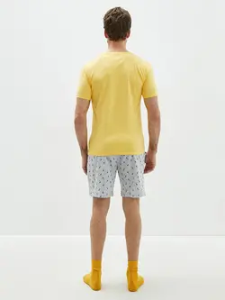 ست لباس راحتی مردانه خاکستری السی وایکیکی