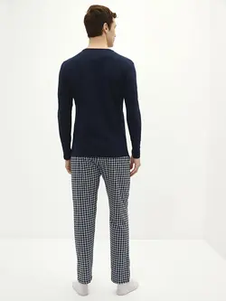 ست لباس راحتی مردانه خاکستری السی وایکیکی