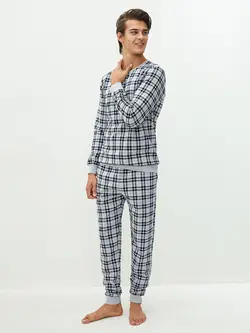 ست لباس راحتی مردانه خاکستری السی وایکیکی