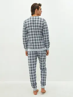 ست لباس راحتی مردانه خاکستری السی وایکیکی