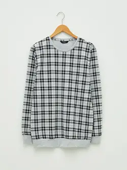 ست لباس راحتی مردانه خاکستری السی وایکیکی