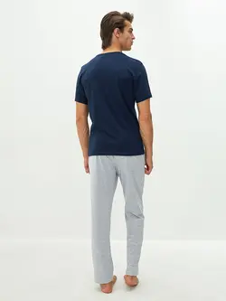 ست لباس راحتی مردانه خاکستری السی وایکیکی