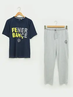 ست لباس راحتی مردانه خاکستری السی وایکیکی