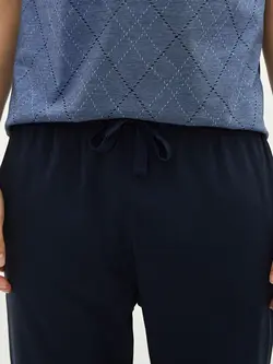 ست لباس راحتی مردانه سرمه ای السی وایکیکی