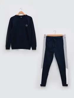 ست لباس راحتی مردانه سرمه ای السی وایکیکی