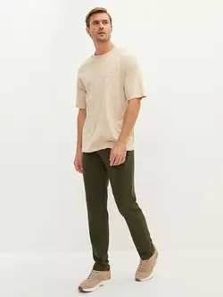 شلوار راحتی مردانه خاکی السی وایکیکی