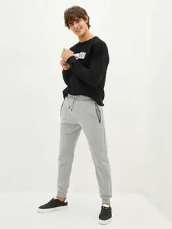 شلوار راحتی مردانه خاکستری السی وایکیکی