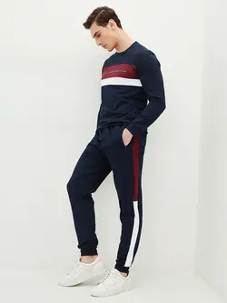 شلوار راحتی مردانه سرمه ای السی وایکیکی