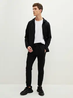 شلوار راحتی مردانه مشکی السی وایکیکی