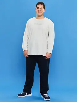 شلوار راحتی مردانه سرمه ای السی وایکیکی