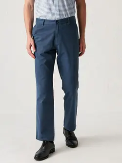 شلوار کتان و پارچه ای مردانه نیلی السی وایکیکی