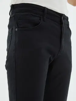 شلوار کتان و پارچه ای مردانه مشکی السی وایکیکی