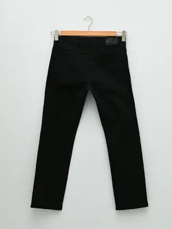 شلوار کتان و پارچه ای مردانه مشکی السی وایکیکی