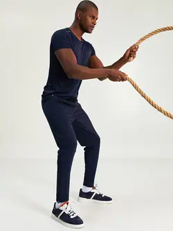 شلوار راحتی مردانه سرمه ای السی وایکیکی