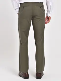 شلوار کتان و پارچه ای مردانه خاکی السی وایکیکی