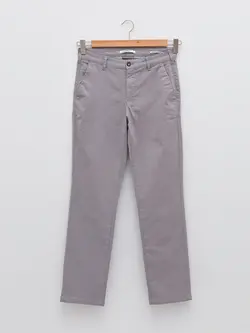 شلوار کتان و پارچه ای مردانه خاکی السی وایکیکی