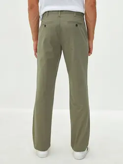 شلوار کتان و پارچه ای مردانه خاکی روشن السی وایکیکی