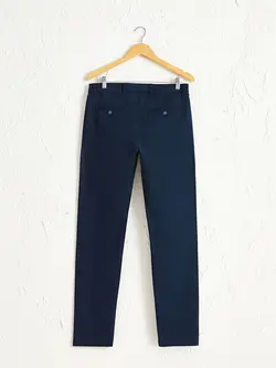 شلوار کتان و پارچه ای مردانه سرمه ای السی وایکیکی