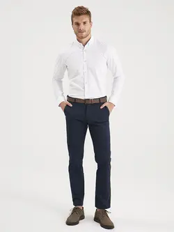 شلوار کتان و پارچه ای مردانه سرمه ای السی وایکیکی