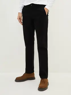 شلوار کتان و پارچه ای مردانه مشکی السی وایکیکی