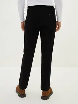 شلوار کتان و پارچه ای مردانه مشکی السی وایکیکی