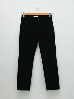 شلوار کتان و پارچه ای مردانه مشکی السی وایکیکی