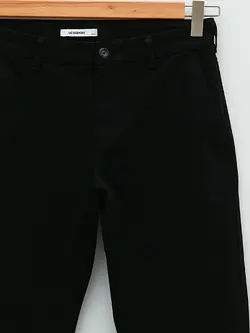 شلوار کتان و پارچه ای مردانه مشکی السی وایکیکی