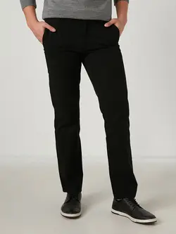 شلوار کتان و پارچه ای مردانه مشکی السی وایکیکی