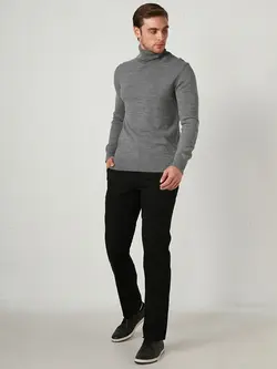 شلوار کتان و پارچه ای مردانه مشکی السی وایکیکی