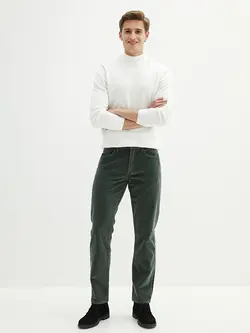 شلوار کتان و پارچه ای مردانه سبز السی وایکیکی