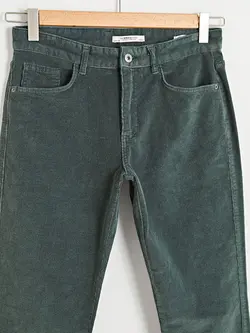 شلوار کتان و پارچه ای مردانه سبز السی وایکیکی