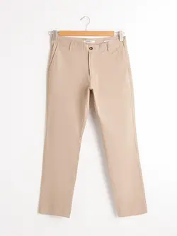 شلوار کتان و پارچه ای مردانه بژ السی وایکیکی