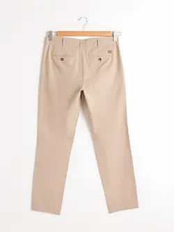 شلوار کتان و پارچه ای مردانه بژ السی وایکیکی