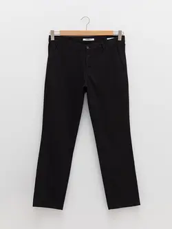 شلوار کتان و پارچه ای مردانه مشکی السی وایکیکی