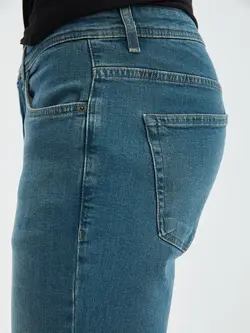 شلوار جین راسته مردانه آبی السی وایکیکی