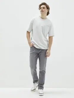 شلوار جین راسته مردانه خاکستری السی وایکیکی