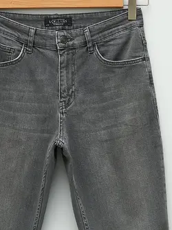 شلوار جین راسته مردانه خاکستری السی وایکیکی