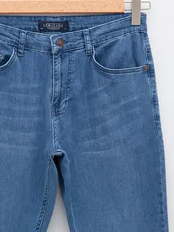 شلوار جین راسته مردانه آبی السی وایکیکی