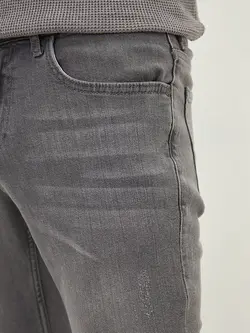 شلوار جین جذب مردانه خاکی سرمه ای السی وایکیکی