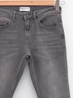 شلوار جین جذب مردانه خاکی سرمه ای السی وایکیکی