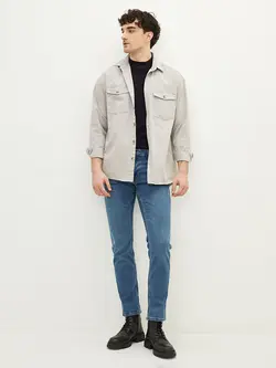 شلوار جین جذب مردانه آبی السی وایکیکی