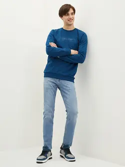 شلوار جین جذب مردانه آبی السی وایکیکی