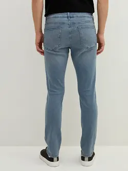 شلوار جین جذب مردانه خاکی سرمه ای السی وایکیکی