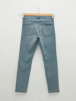 شلوار جین جذب مردانه خاکی سرمه ای السی وایکیکی