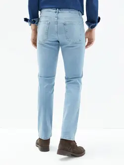 شلوار جین راسته مردانه آبی السی وایکیکی