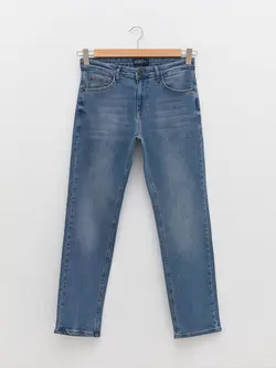 شلوار جین راسته مردانه آبی السی وایکیکی