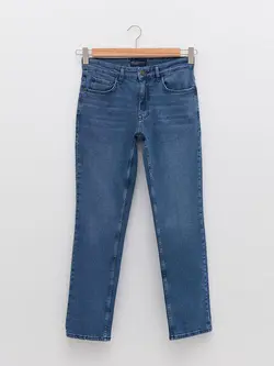 شلوار جین راسته مردانه آبی السی وایکیکی